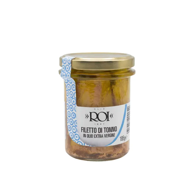 olio-roi-filetto-di-tonno-in-olio-extravergine-di-oliva-185-g image 1