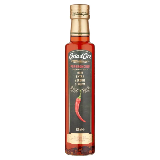 costa-d-oro-gli-aromatizzati-olio-extravergine-al-peperoncino-250-ml image 1