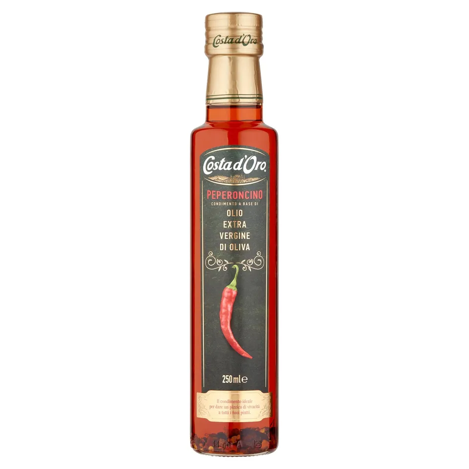 costa-d-oro-gli-aromatizzati-olio-extravergine-al-peperoncino-250-ml image 1