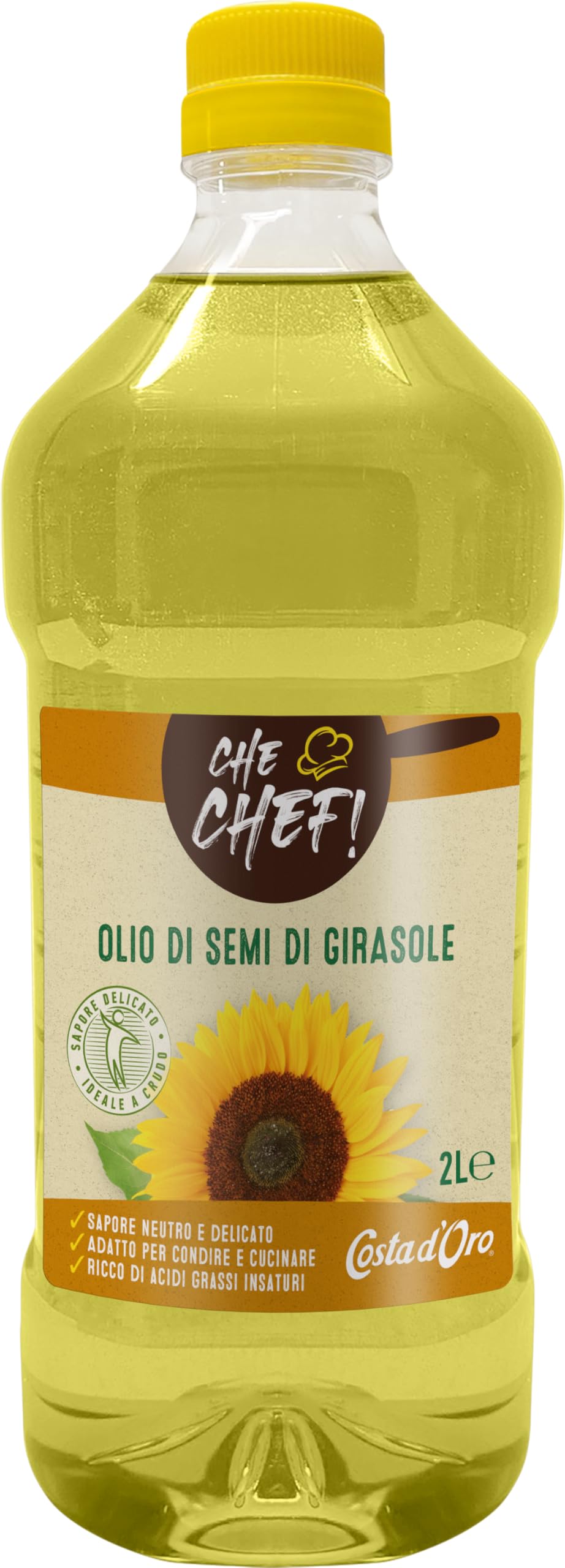 costa-d-oro-che-chef-girasole-linoleico-olio-di-semi-di-girasole-2-l-pet image 1