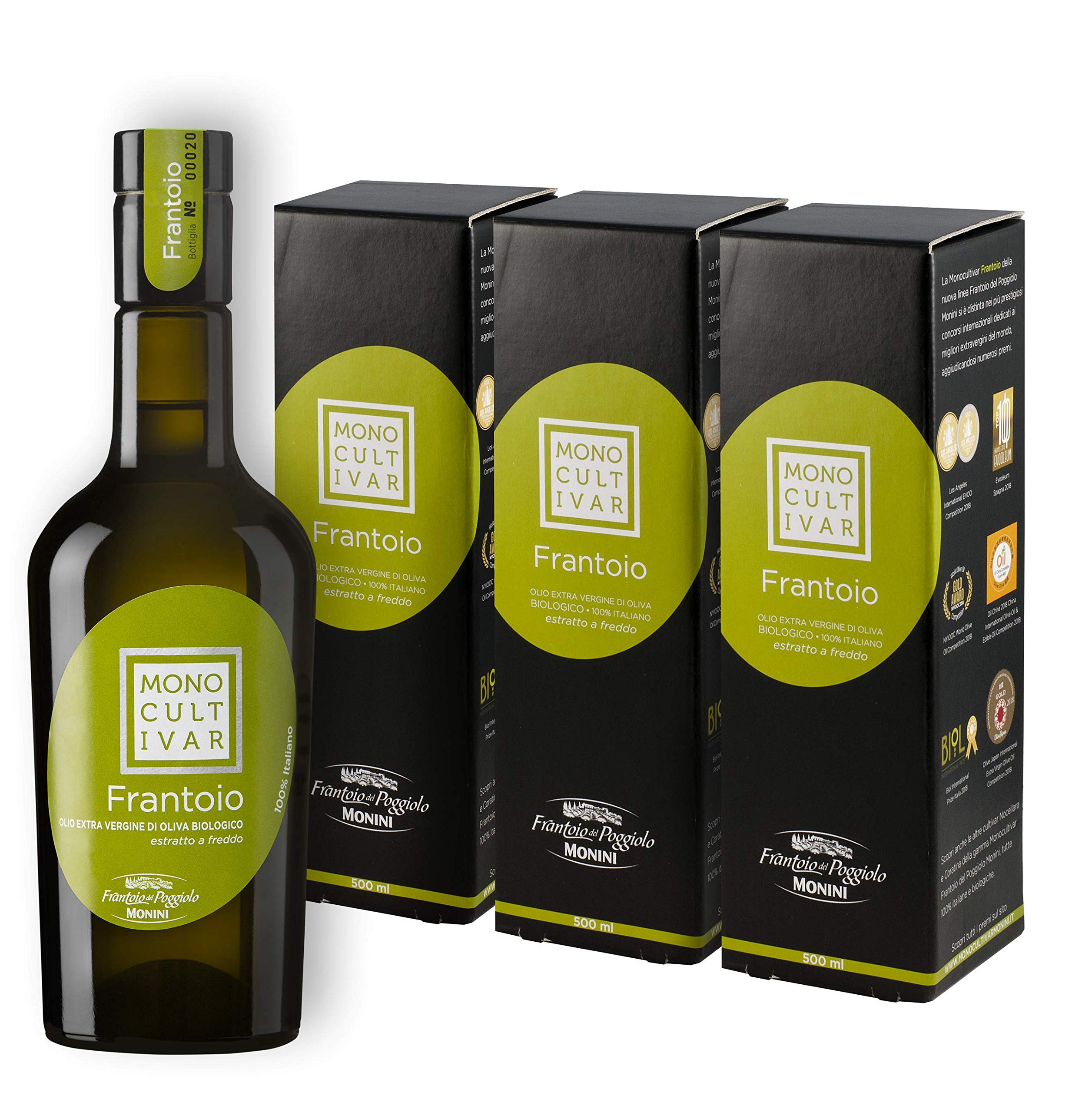 monini-monocultivar-frantoio-olio-extra-vergine-bio-100-italiano-500-ml image 3