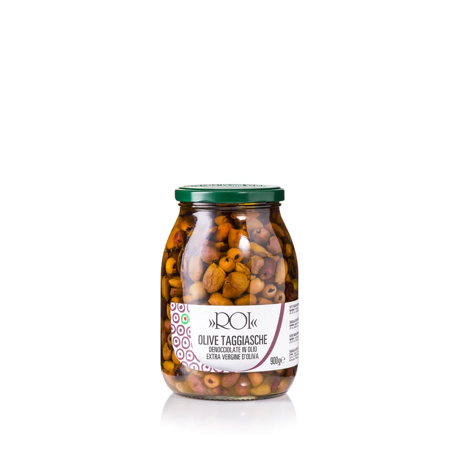 olio-roi-olive-taggiasche-denocciolate-in-olio-evo-900-g image 1