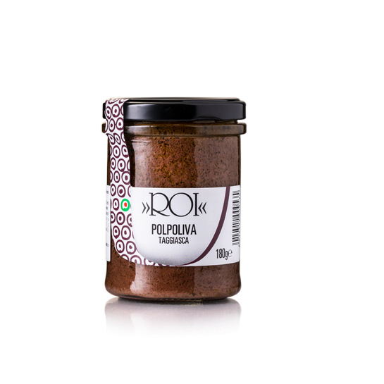olio-roi-polpoliva-taggiasca-pasta-di-olive-180g image 1