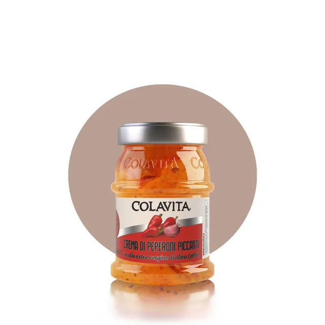 colavita-crema-di-peperoni-piccanti-in-olio-extra-vergine-di-oliva image 1
