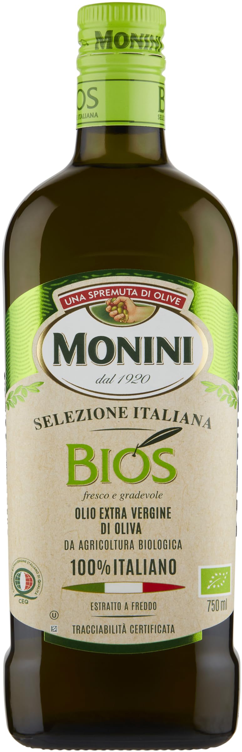 monini-bios-selezione-italiana-olio-extra-vergine-biologico-6-x-750-ml image 2