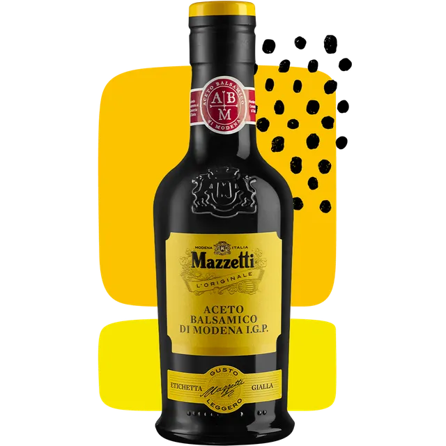 mazzetti-l-originale-etichetta-gialla-aceto-balsamico-di-modena-igp-250-ml image 1