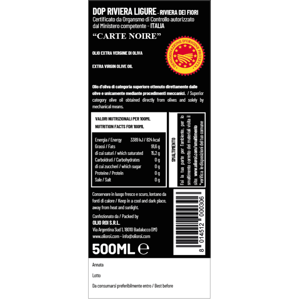 olio-roi-carte-noire-olio-extravergine-dop-250ml image 4