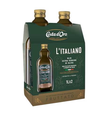 costa-d-oro-100-italiano-bipack-2x1l-olio-extravergine-da-olive-italiane image 5