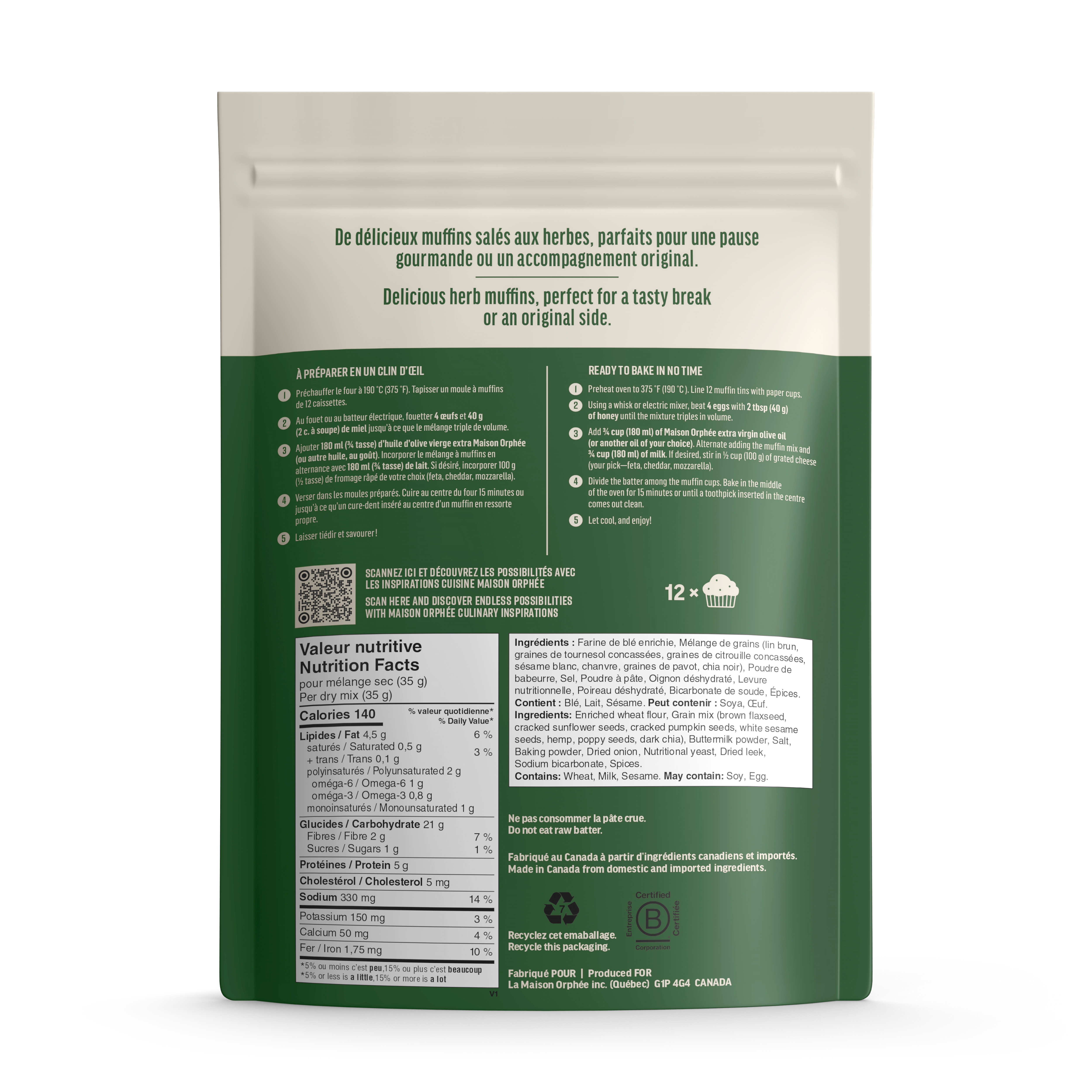 maison-orph-e-m-lange-muffins-sal-s-aux-herbes-mix-per-muffin-salati image 3