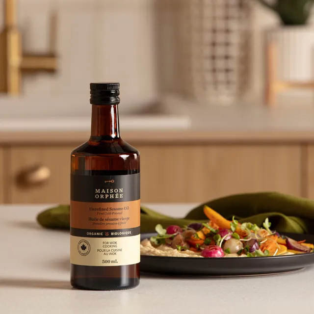 maison-orph-e-organic-virgin-sesame-oil-olio-di-sesamo-vergine-bio-delicato image 1
