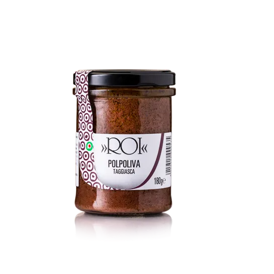 olio-roi-polpoliva-taggiasca-pasta-di-olive-180g image 1