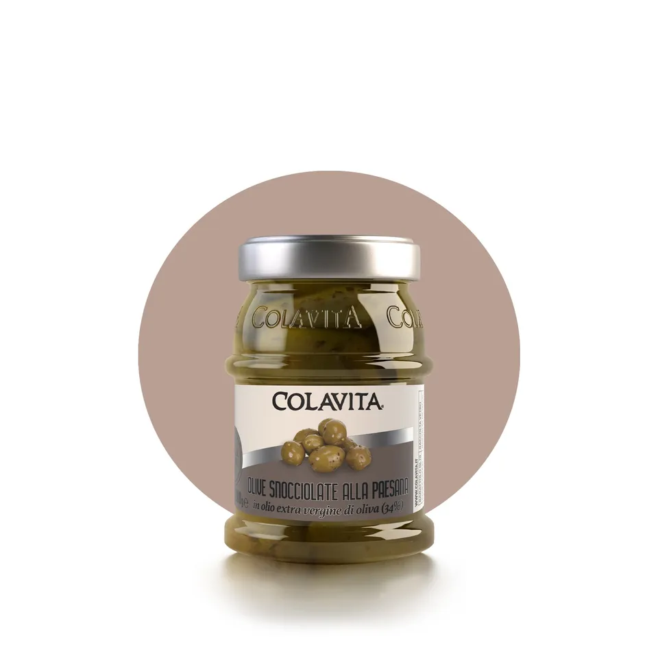 colavita-olive-snocciolate-in-olio-extra-vergine-di-oliva-conserve-sottolio image 1
