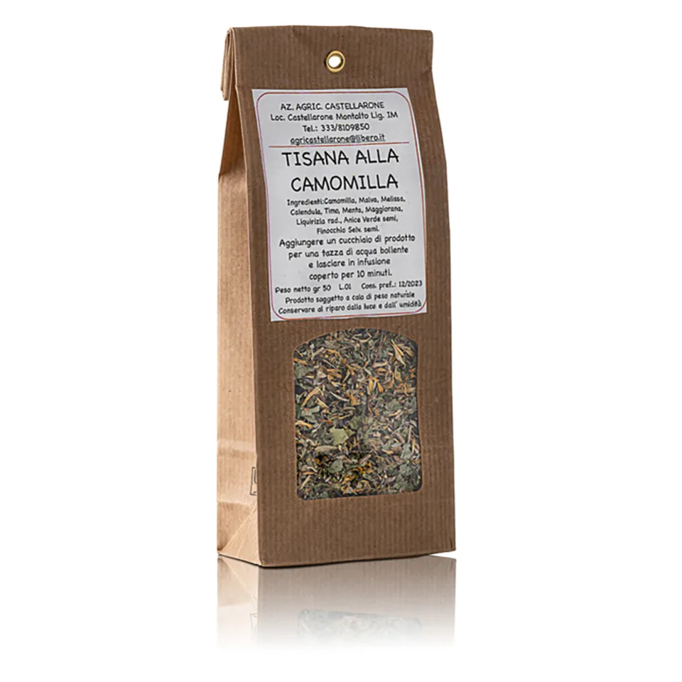 olio-roi-tisana-alla-camomilla-con-malva-e-melissa-infuso-calmante image 1